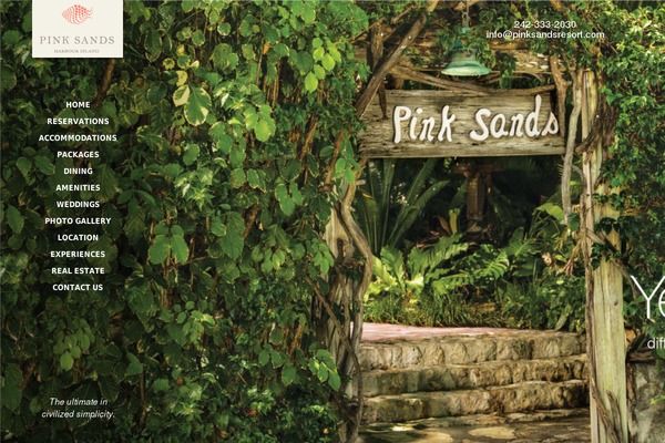 pinksandsresort.com site used Pinksands