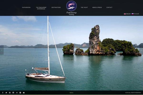 Samurai theme site design template sample