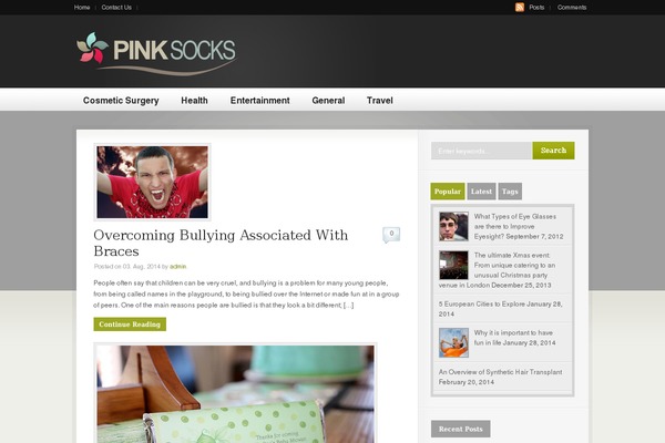 Busy Bee theme site design template sample