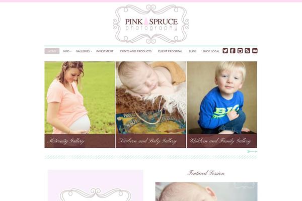 Chamomile theme site design template sample