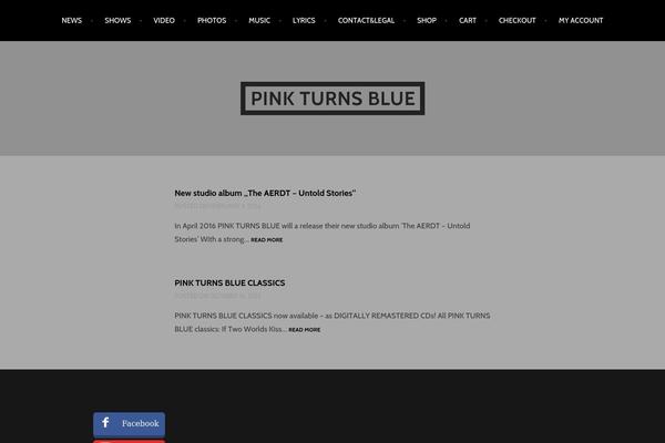 Argent theme site design template sample