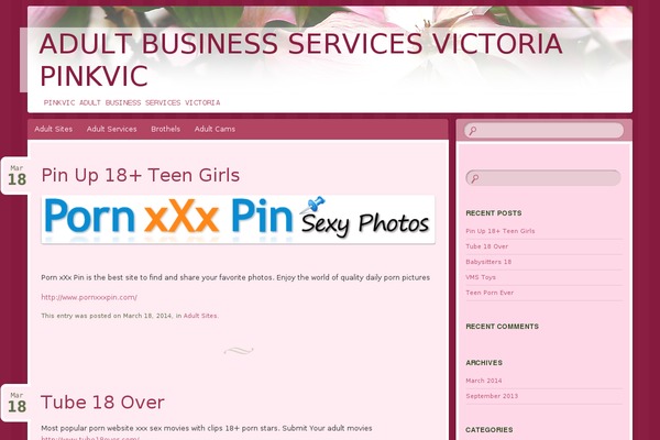 Bouquet theme site design template sample