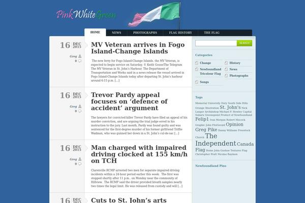 Typebased theme site design template sample