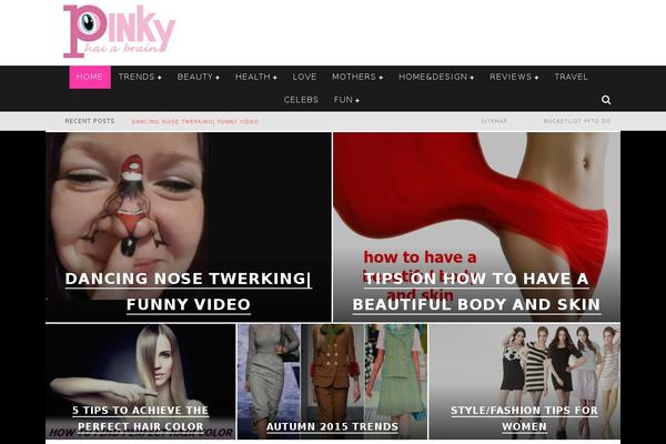 Valenti theme site design template sample