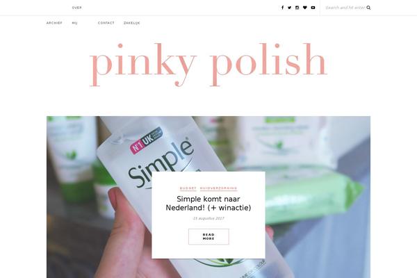 Blossom-beauty theme site design template sample