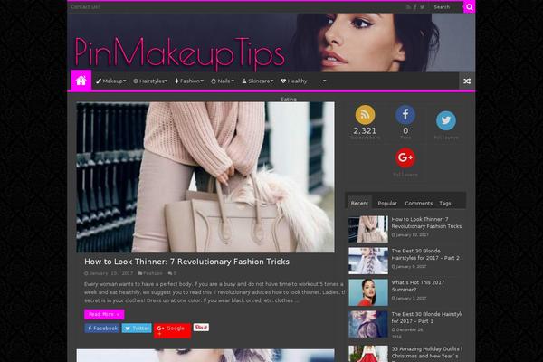 Sahifa theme site design template sample