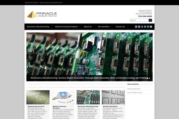 Moderno theme site design template sample
