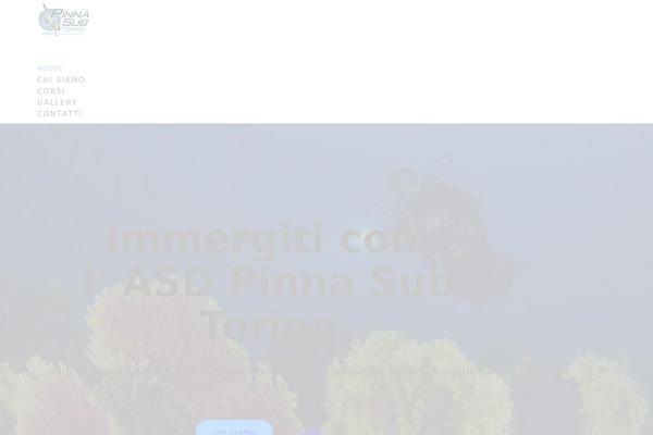 Briny theme site design template sample
