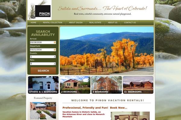 pinonvacationrentals.com site used Parkcity