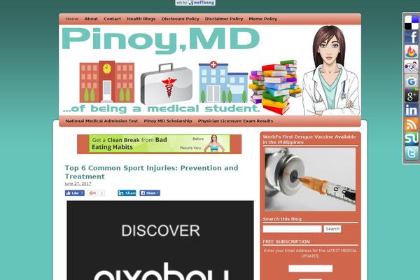 Weaver theme site design template sample