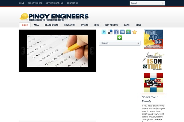 Elegant News theme site design template sample