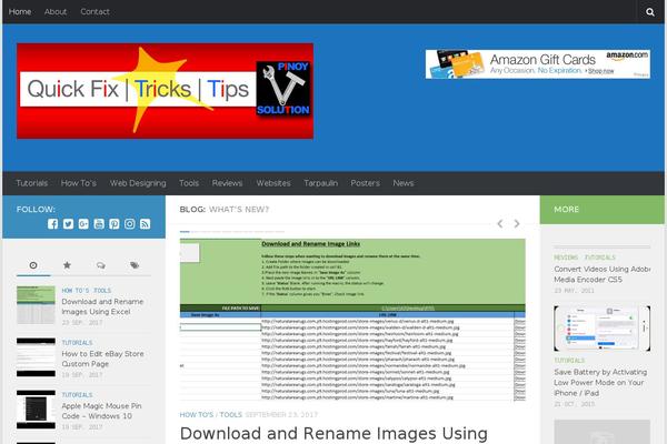 Site using Addthis-follow plugin