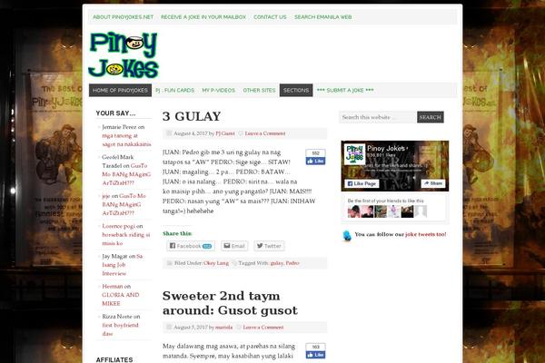 Site using Comment-rating plugin