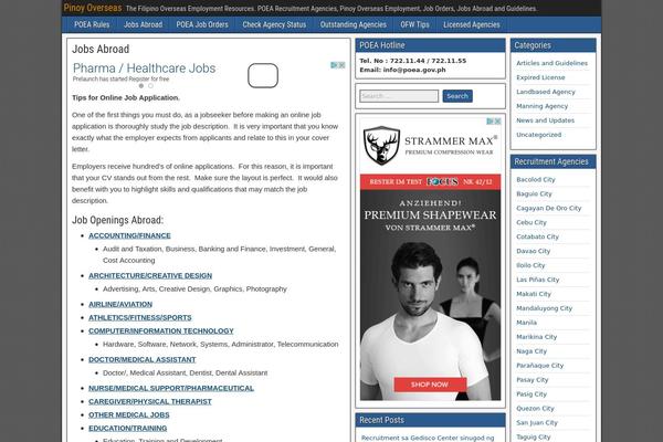 Frontier theme site design template sample