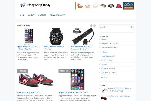 Delivery Lite theme site design template sample