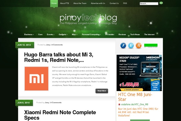 Site using Lightbox-2 plugin
