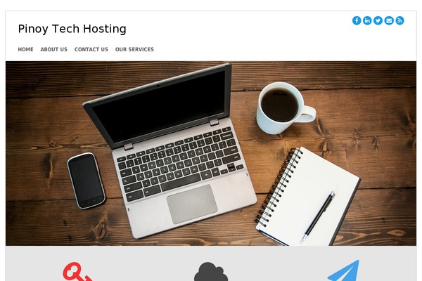 Simple Business WP theme site design template sample