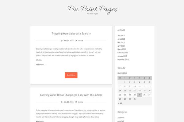 SuevaFree theme site design template sample