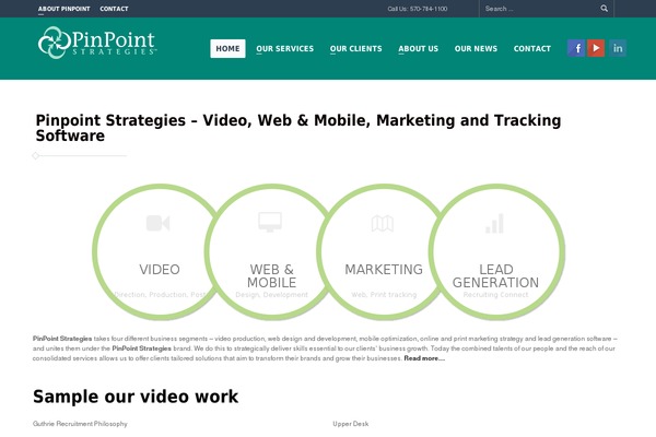 pinpointstrategies.com site used Colangine