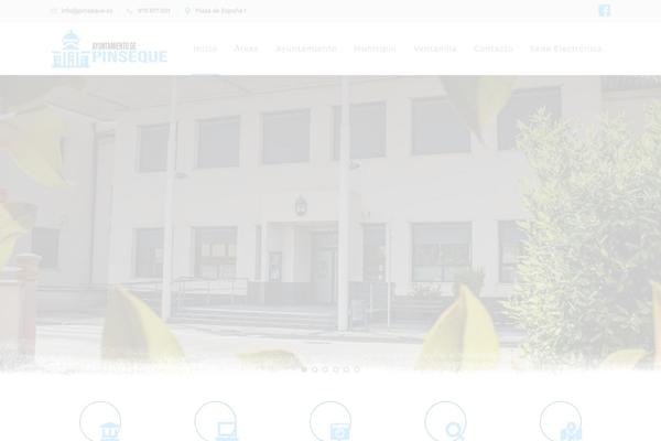 TheCraft theme site design template sample