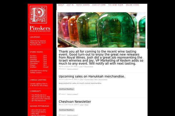 pinskersjudaica.com site used Headway-166