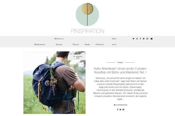 Site using My-pinterest-badge plugin