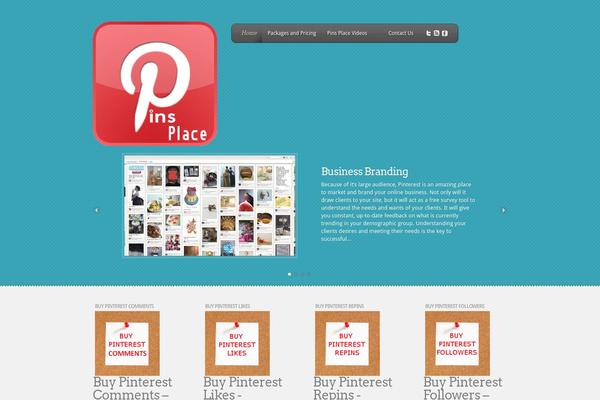 Feather theme site design template sample