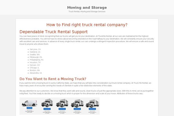 Fasthink theme site design template sample