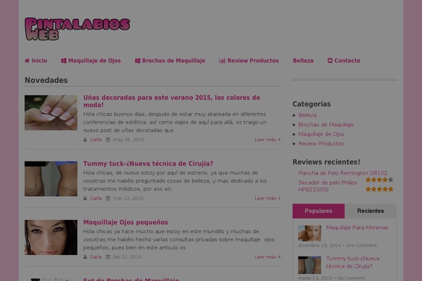 pintalabiosweb.es site used Frontpage