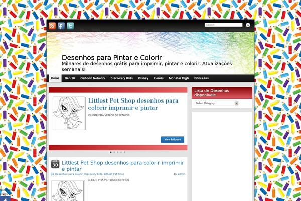 Admiral theme site design template sample