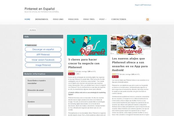 Shaken Grid Premium theme site design template sample