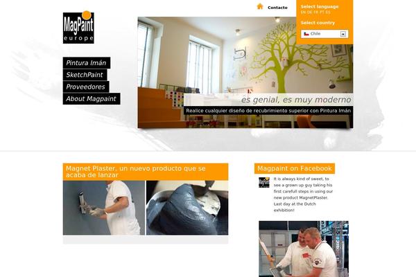 Magpaint-master theme site design template sample