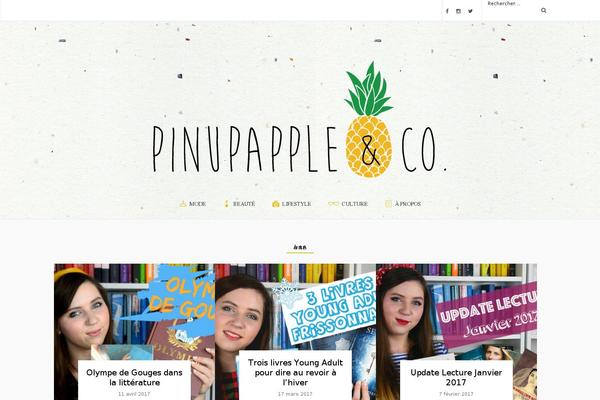 Avantgarde theme site design template sample