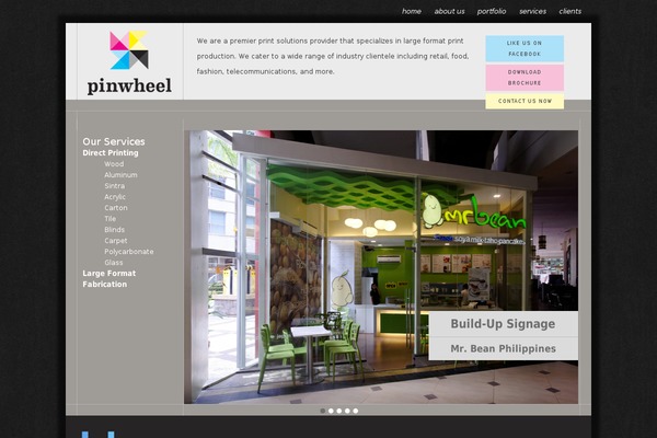 Sandbox theme site design template sample