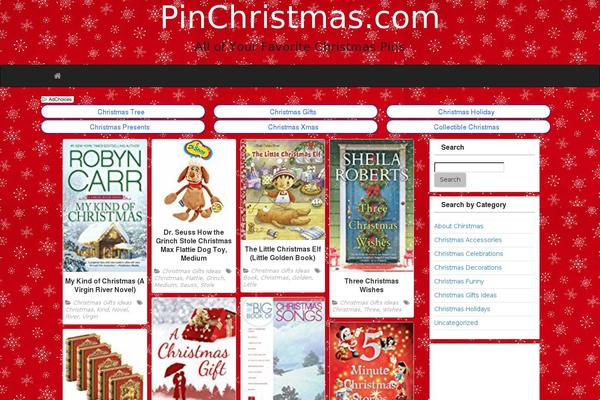 PR Pin theme site design template sample