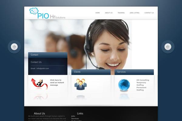 Ventura theme site design template sample