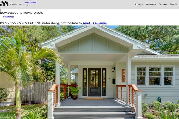 Webuild theme site design template sample