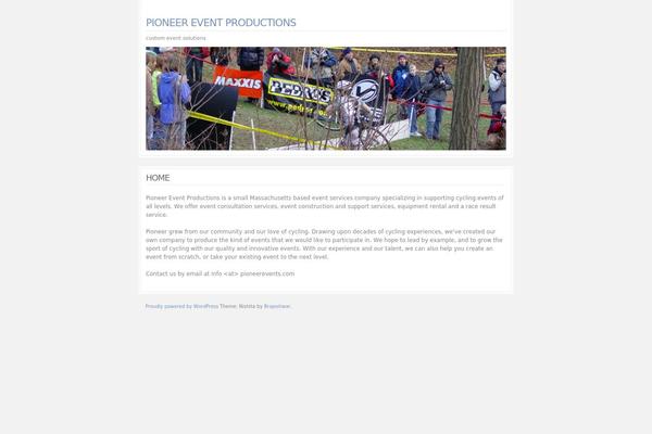 pioneerevents.com site used Nishita