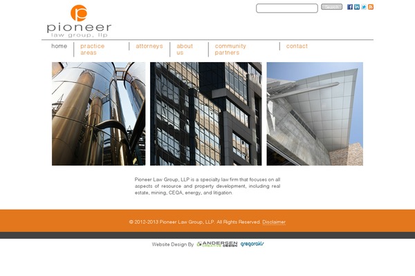 Vulcan theme site design template sample