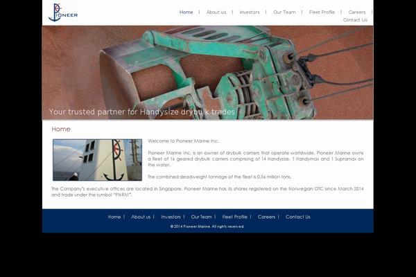Site using Posts for Page plugin