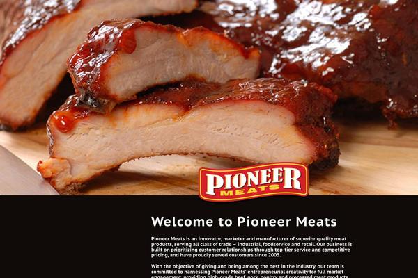 pioneermeats.com site used Pioneer