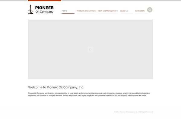 Industrial theme site design template sample