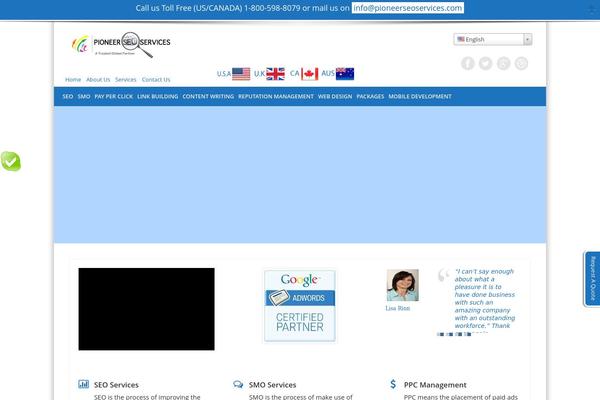 Pinboard theme site design template sample