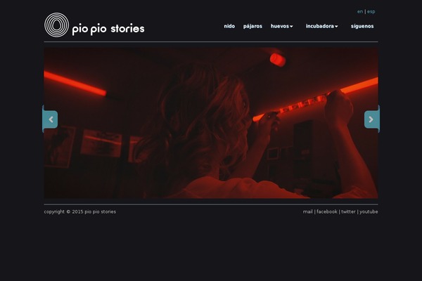 Photoria theme site design template sample