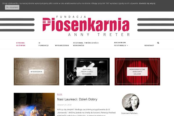 Edge theme site design template sample