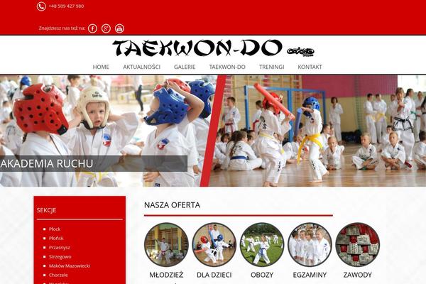 piotrgracki.com site used Taekwondo