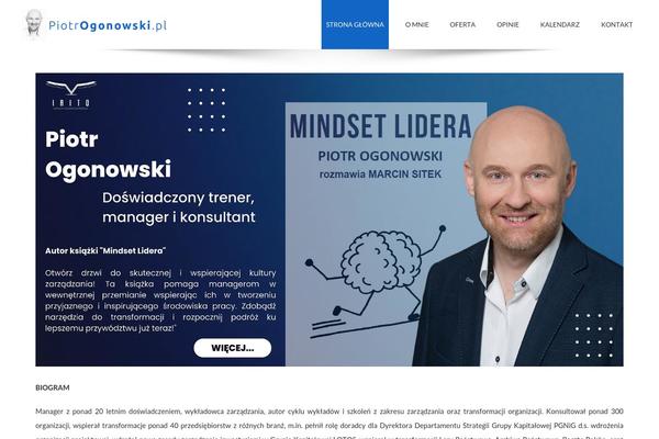 piotrogonowski.pl site used Ogonowski