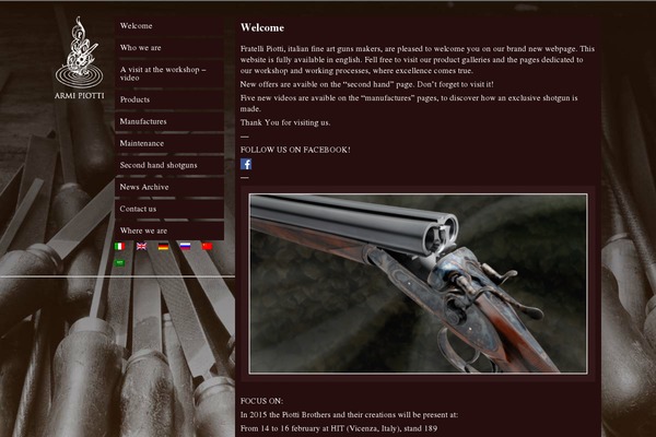 Site using Accordion Menu plugin