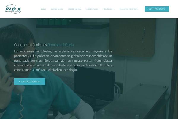 Site using Fusion-builder plugin