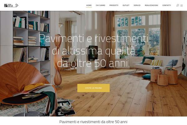 Ambient theme site design template sample